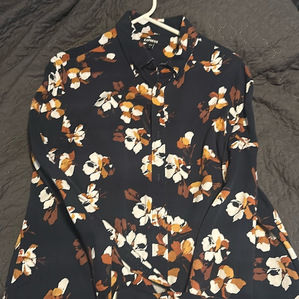 Express ultra soft button down